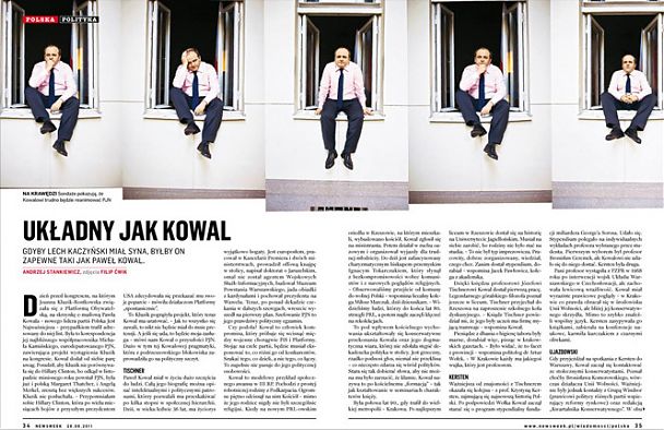 Filip Ćwik: Pawel Kowal (newsweek PL)