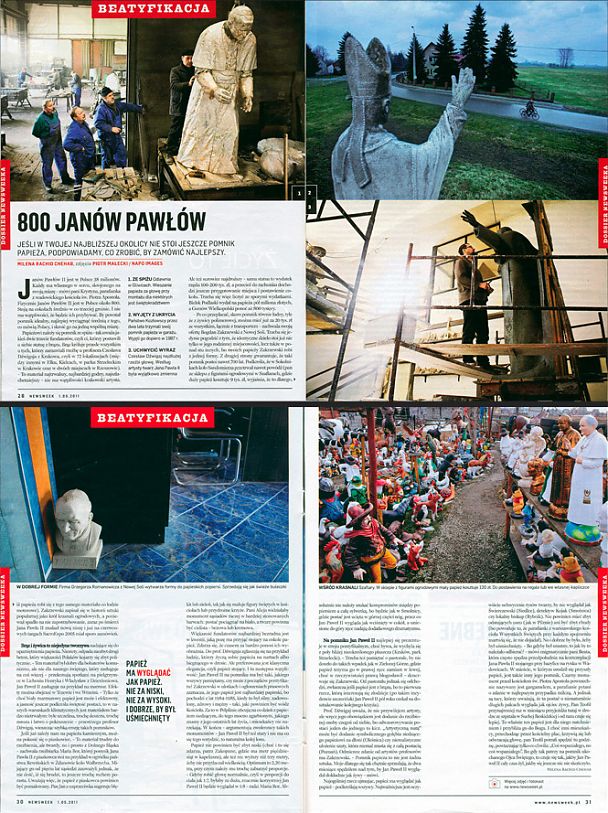 Piotr Małecki: 800 (newsweek PL)