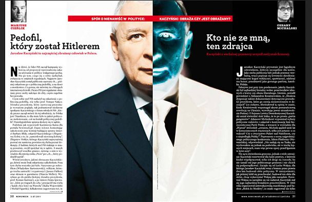 Filip Ćwik: Jarosław Kaczynski (newsweek PL)
